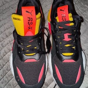 Puma RS-X Women's Sneakers - Black, Yellow, Pink